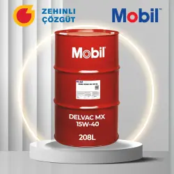 Mobil Delvac MX Super Defense 15W-40 208L Высокопроизводительное масло для дизельных двигателей